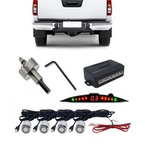 Sensor Cromado Parachoque de Metal Nissan Frontier 2008/2022