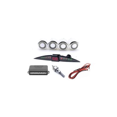 Sensor Cromado Parachoque de Metal Toyota Hilux 1992/2015