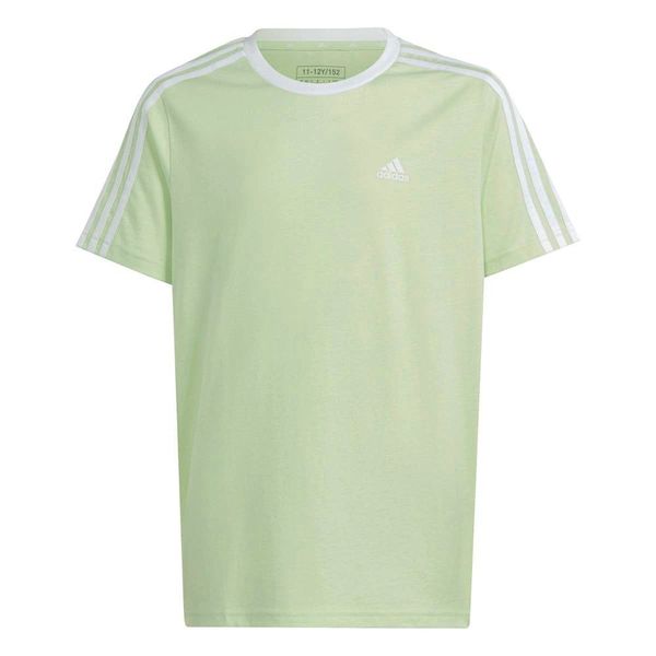 Camiseta Adidas Essentials 3 Stripes Infantil 13-14Y / Verde