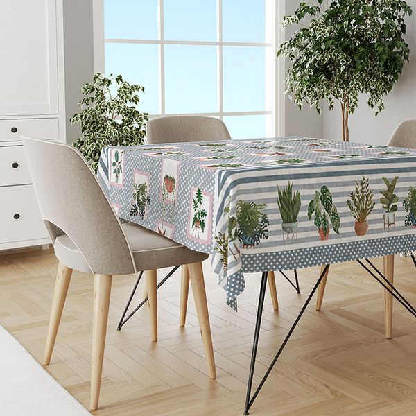 Toalha Mesa Plástica Térmica Jardim 10 e 12 lugares 3,00 Toalha Mesa Plástica Térmica Jardim 10 e 12 lugares 3,00