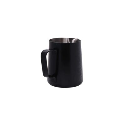 Leiteira Caneca Inox Preta Jarra Bule Pequeno 600ml