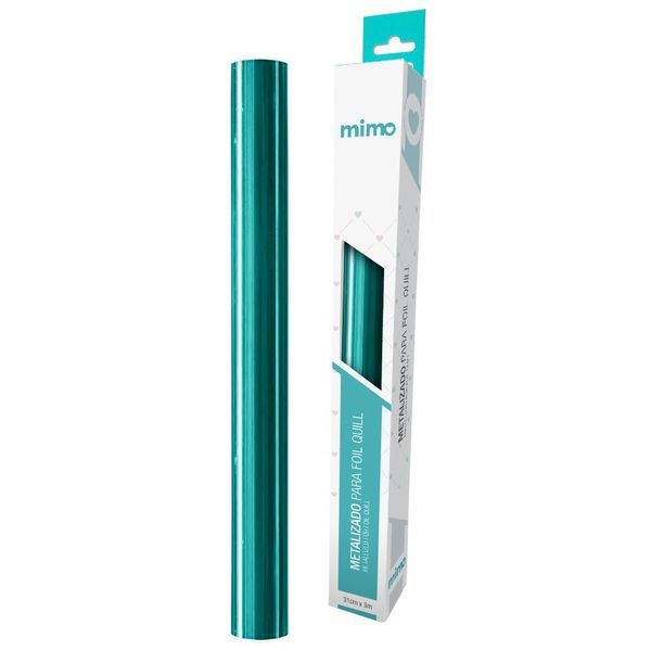 Metalizado Para Foil Quill Azul - MIMO 30CM X 3M