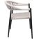 Cadeira Decorativa Para Área Gourmet Base Preto Corda Náutica Nevada R01 Amêndoa - Lyam Decor