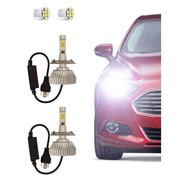 Kit Lâmpadas Super Led H4 6000k + Pingos Kit Lâmpadas Super Led H4 6000k + Pingos
