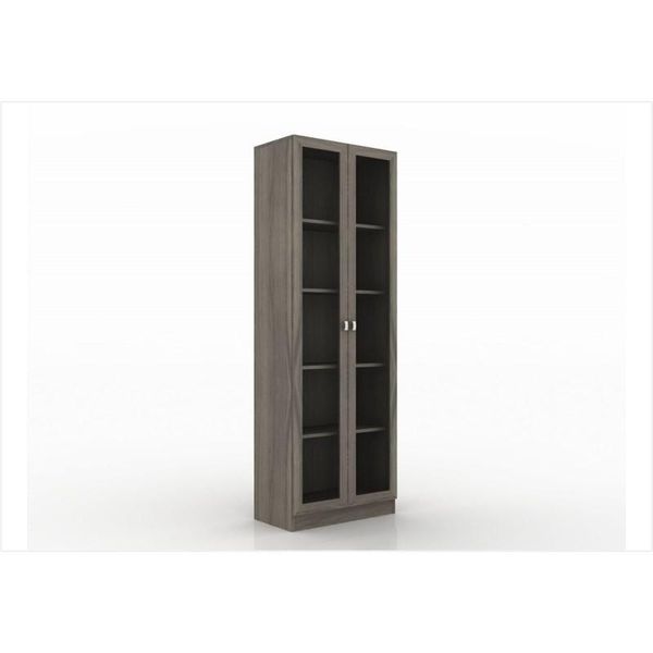 Armário com 04 prateleiras para Home Office ME4115 Carvalho - Tecno Mobili