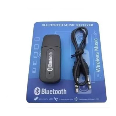 Adaptador Bluetooth Wireless P2 Musica Para Carro