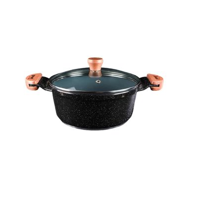 Caçarola Preto Liso Antiaderente em Cerâmica Javali AM 26cm