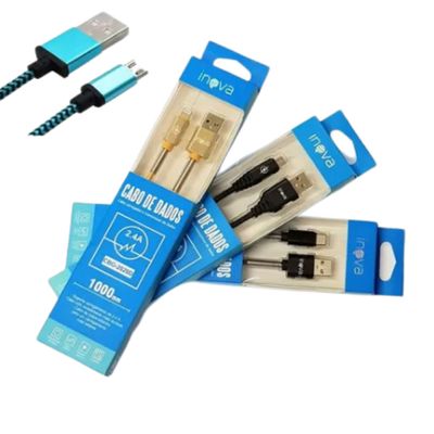 Cabo De Dados Grande Carregador Usb I6 Para 2 M