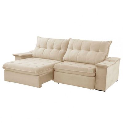 Sofá Lua Linho 02 Módulos 90 Cm B25cm Meu Sofá Online A294 Linho Creme