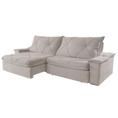 Sofá Apollo Veludo 02 Módulos 100 Cm B25cm Meu Sofá Online B026 Veludo Prata