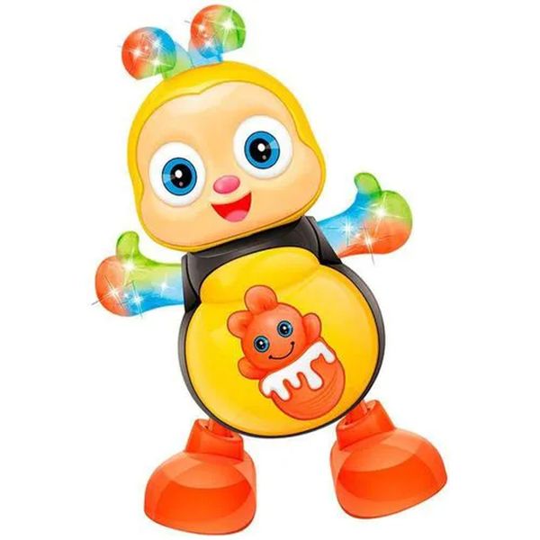 Brinquedo Musical Dancing Abelha Mexe Dança Luz E Som DMToys