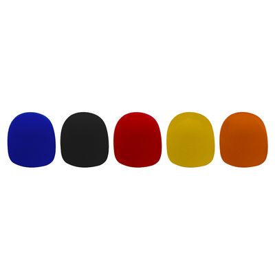 Kit 5 Espumas Coloridas para Microfone Onyx