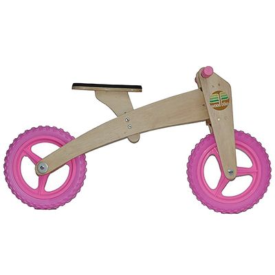 Bicicleta de Madeira Woodbike - 3 Estágios - Woodline - Rosa - Camará