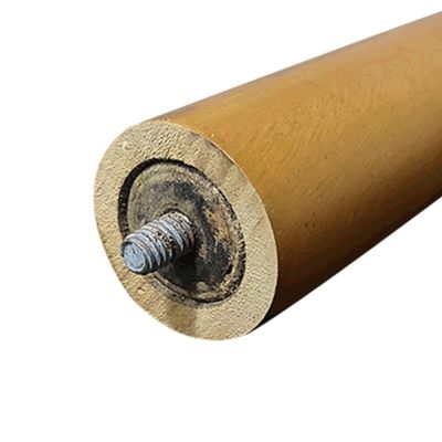 Kit 4 Pés Palito Madeira 30cm para Poltrona Mesa Lateral Puff Mel G75 - Gran Belo