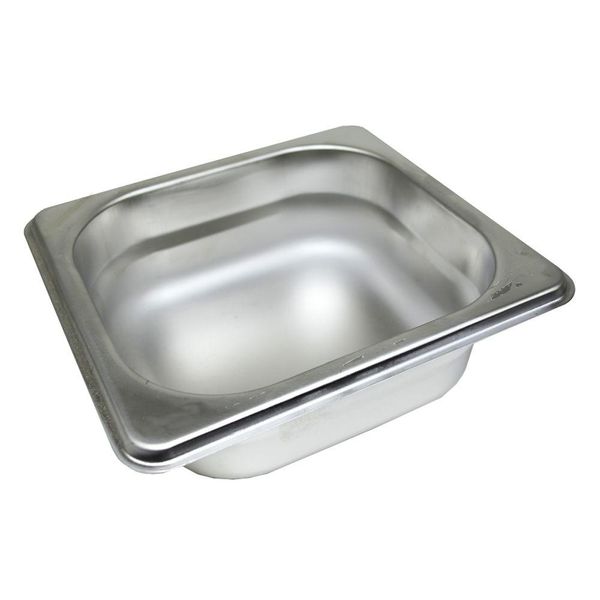 Cuba Gastronomica Inox GN 1/6x65mm (176x162mm) - Brasinox