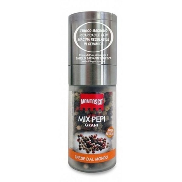 MIX DE PIMENTAS COM MOEDOR DE CERÂMICA MONTOSCO 35G