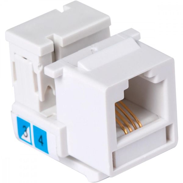 Tomada para Transmissão de Dados RJ 45 Categoria 6 Tramontina Tomada para Transmissão de Dados RJ 45 Categoria 6 Tramontina