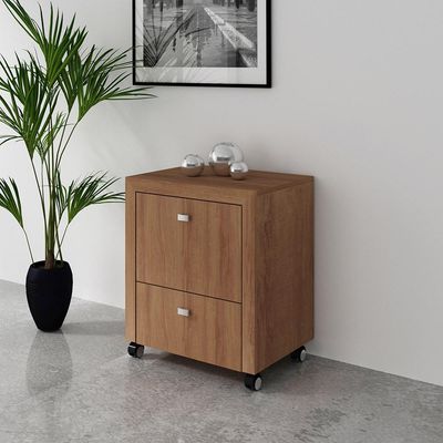 Gaveteiro para Escritório Home Office ME4112 MDP Amendoa - Gran Belo