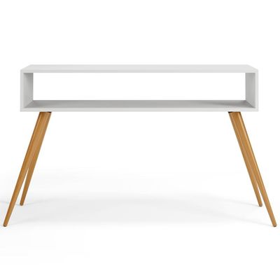 Aparador Para Sala de Estar Pés Palito Mônaco L03 Branco - Lyam Decor