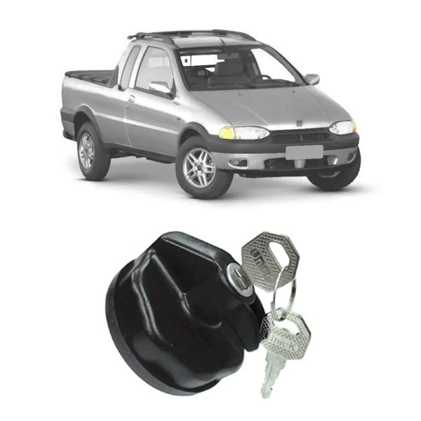 Tampa Combustível Valvulada C/ Rosca Strada De 1998 Até 2005