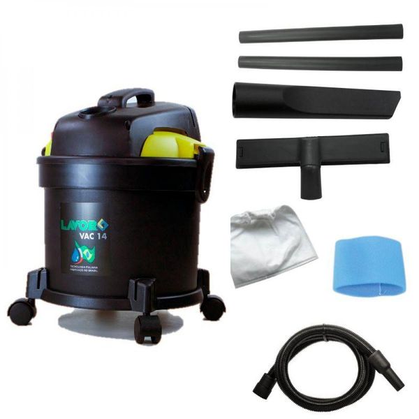 Aspirador de Pó e Água 14L Vac 1250W Lavor 110V