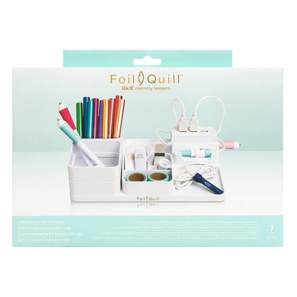 Organizador com USB Linha Foil Quill We R