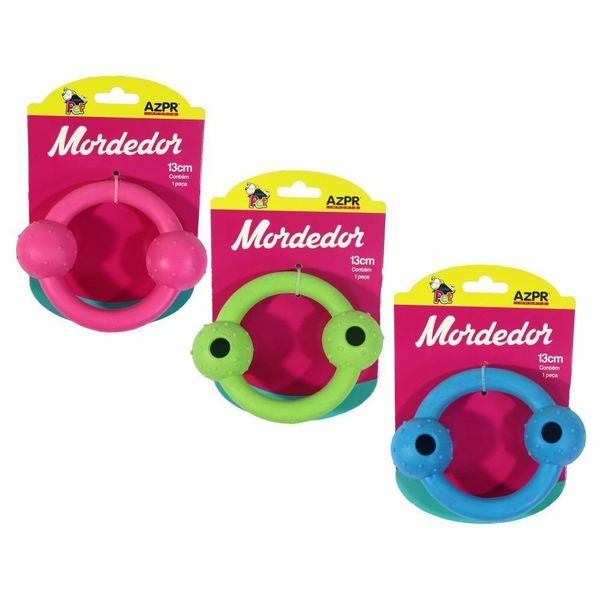 Mordedor Pet Círculo 13CM Cor Sortido Azpr