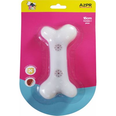 Osso Sabor Carne 16 cm Para Pet Azpr