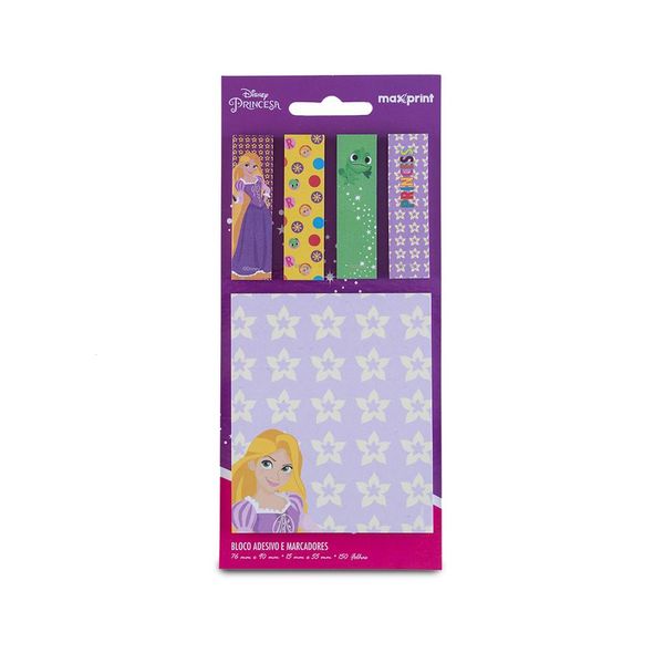 Bloco Adesivo Post-it Kit Rapunzel Maxprint