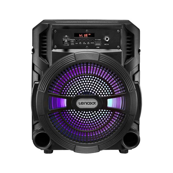 Caixa Amplificada Lenoxx CA80 Bluetooth Potência 120W PRETA / BIVOLT