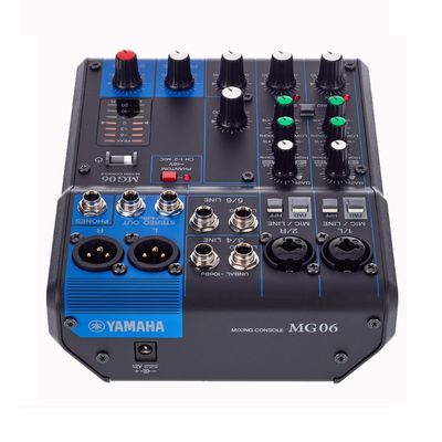 Mesa de Som Analógica MG 06X Yamaha