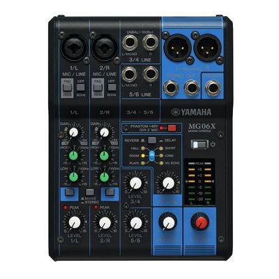 Mesa de Som Analógica MG 06X Yamaha