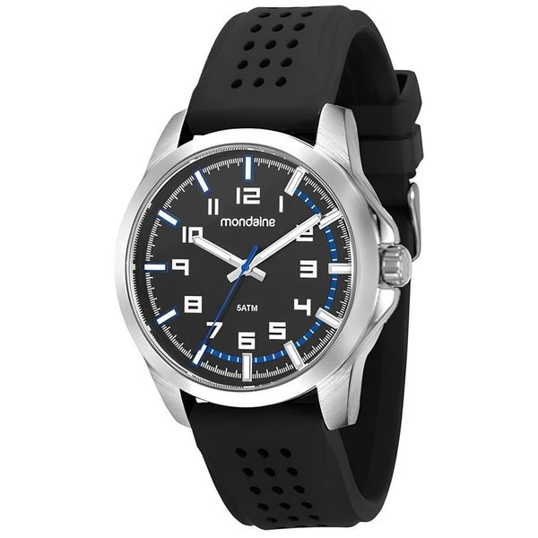 Relogio Mondaine Masculino Ref:99677g0mvni1 Esportivo Prateado