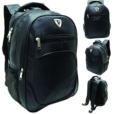 Mochila Masculina Grande Preta D27