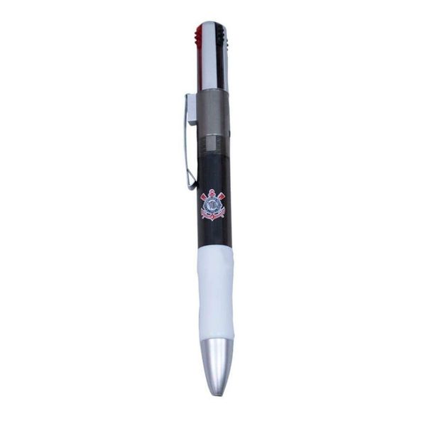 Caneta Corinthians Roller 4 Cores Oficial