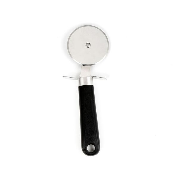 Cortador para Pizza com Lamina em Inox com Cabo Preto Preto