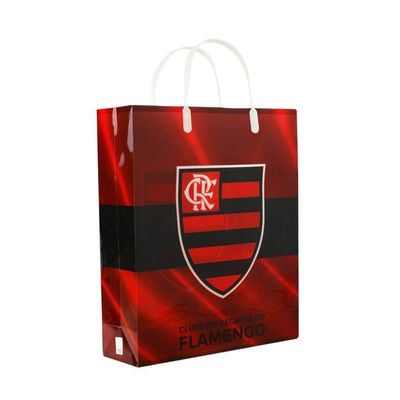 Sacola Para Presentes Flamengo 33x27cm