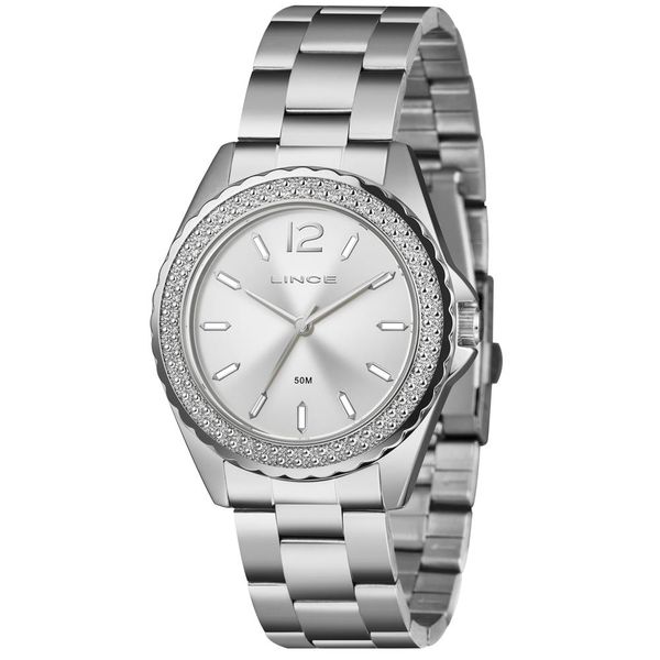 Relógio Lince Feminino Ref:Lrm4780l40 S2sx Casual Prateado