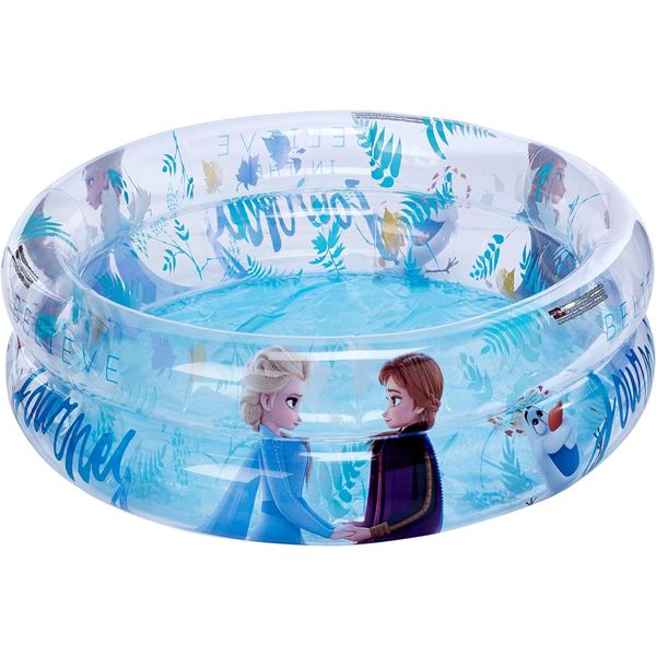 Piscina Inflável Frozen Infantil Redonda Etitoys 75x22cm 70L