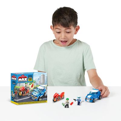 Blocos de Montar Max City Police Chase - 125 peças