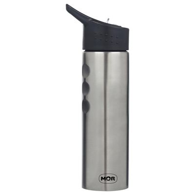 Garrafa Squeeze Academia Aço Inox Capa Neoprene To Go Mor