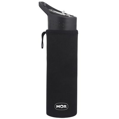 Garrafa Squeeze Academia Aço Inox Capa Neoprene To Go Mor