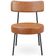 Poltrona Decorativa Para Sala De Estar Base Fixa Londres L02 Couríssimo Camel - Lyam