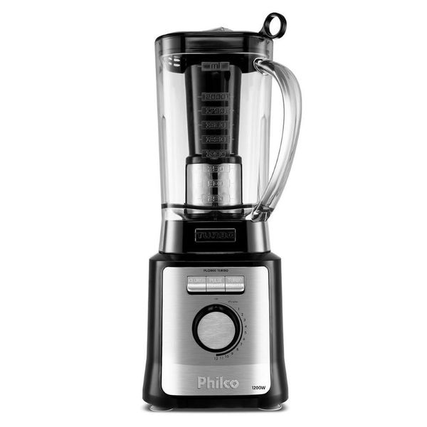 Liquidificador Plpq1600p Turbo 1200w Philco Inox 3l 220v