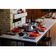 KIT LE CREUSET STOCKPOT EM AÇO INOX ESMALTADO 22CM 7,6L E 2 PRATOS FUNDOS 22CM EM CERÂMICA LARANJA