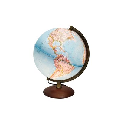 Globo Terrestre Decorativo Iluminado Gold Calssic 30cm National Geographic Tecnodidattica