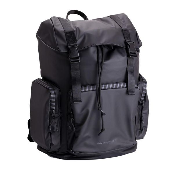Mochila laptop emborrachada preto Imaginarium
