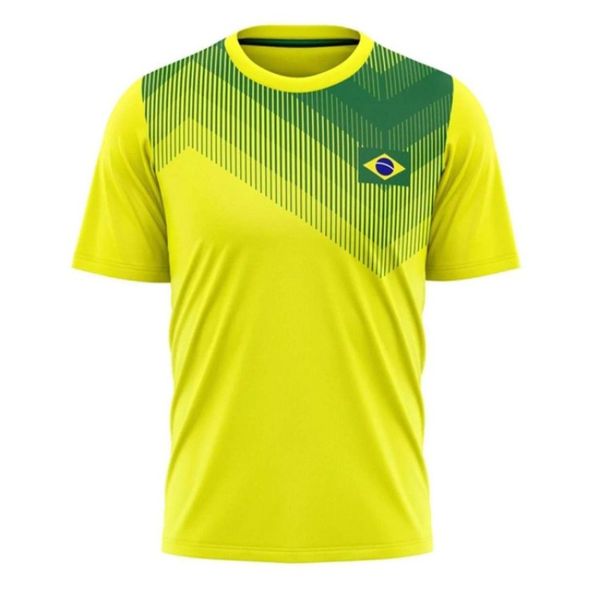 Camiseta Braziline Brasil Regia - Amarvde M / AMAR/VDE
