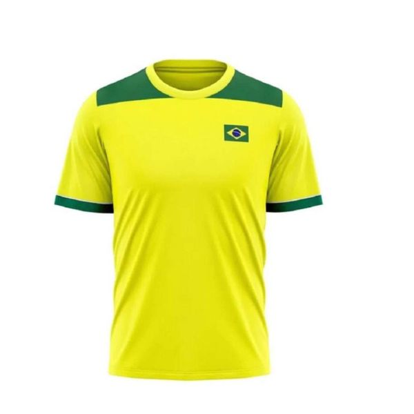 Camiseta Braziline Brasil Terena - Amarvde M / AMAR/VDE