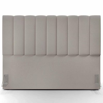 Cabeceira Cama Box Casal King 195 cm Dália W01 Linho Bege - Lyam Decor